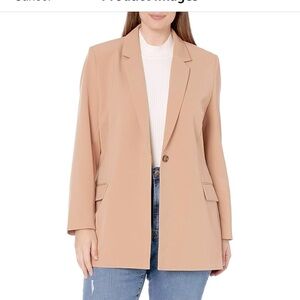 Amazon The Drop Women’s Blake Blazer Beige 3X